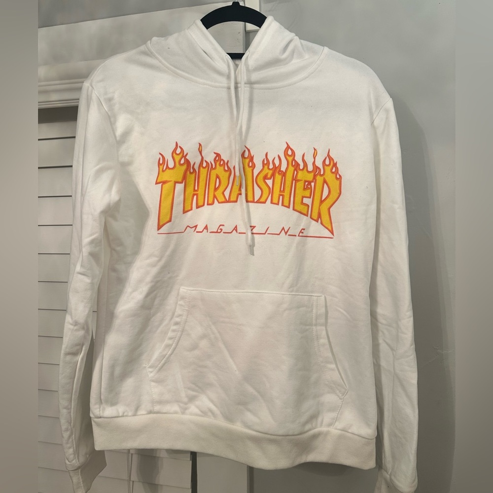 Thrasher magazine style hoodie